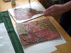 Printing A Collagraph Plate