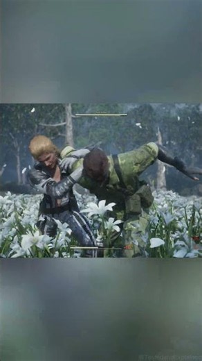 The Boss disarms Snake's Fork (MGS Delta) #mgs #mgsdelta