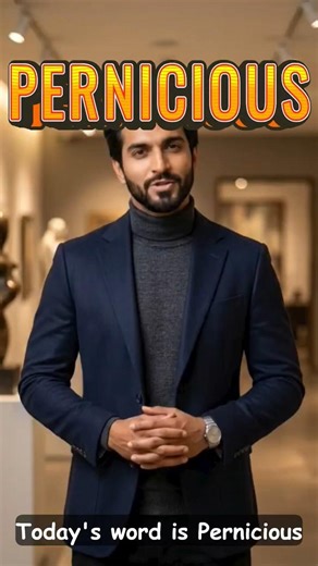 Pernicious | Daily Vocabulary Shorts | Word of the Day | Improve English Fast