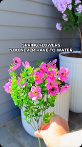 1K views · 42 reactions | Comment “spring flowers” for the link to be sent to your DMs or check the link in my bio. These faux florals bring the perfect touch of spring without the upkeep. No wilting, no watering—just effortless beauty all season long! | Creative DIY Designs Style Edition | Facebook