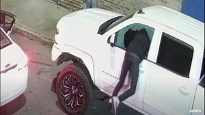 WATCH: Flashbang explodes in would-be thief's face after breaking into booby-trapped truck