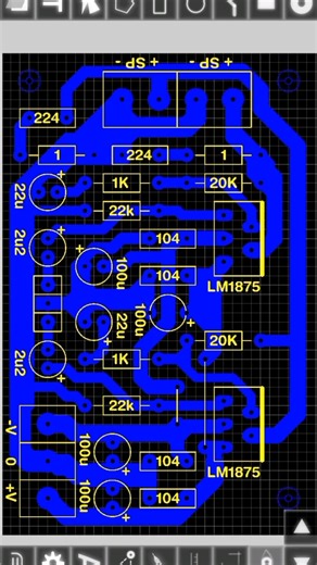PCB Comming.... LM1875 Stereo Amplifier Board