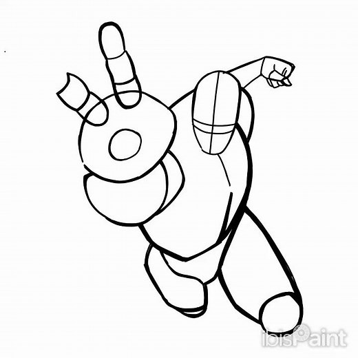How to Draw Iron Man Pose | Dynamic Action Pose Tutorial (Step-by-Step)