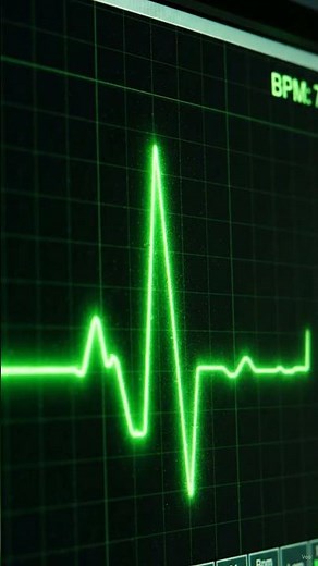 Heart Monitor Beep Sound Effect 🏥 | Royalty-Free Medical SFX #Shorts