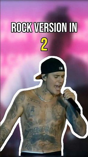 If ’Ghost’ by Justin Bieber was a ROCK song 👀