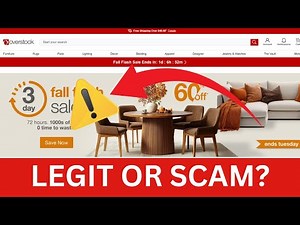 Overstock Review– Scam or Legit Store?