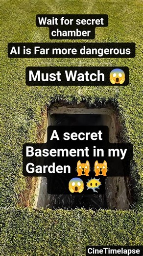 This Garden Has a SECRET Door… What’s Underneath Will Shock You! 😱” #timelapse #shorts #diy #viral