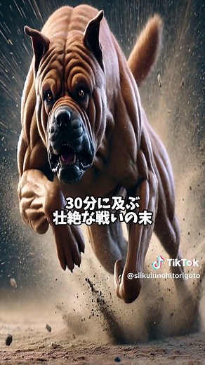 日本vs世界最強犬…土佐犬とピットブルの戦いの結末がヤバすぎた #最強の犬 #衝撃の結末 #闘犬の真実 #動物 #雑学 #動物雑学