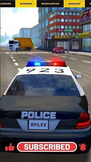 Police Car Chase Simulator 3D Game Short Video #shorts #short #shortvideo #games #gameplay