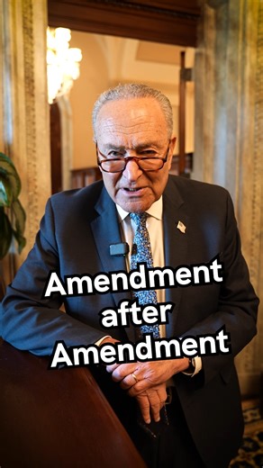 Democrats are kicking off vote-a-rama on the floor of the United States Senate, and we’re going to make Republicans vote on amendment after amendment to their Big, Ugly Bill to show just who they are. | Senator Chuck Schumer