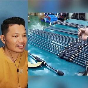 Ternyata begini proses pembuatan joran pancing yaa | HiburanQue