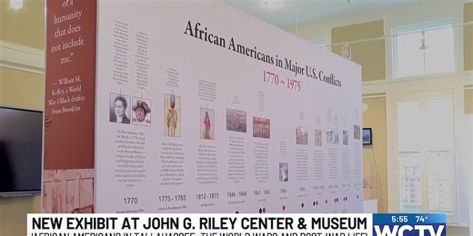 John G. Riley Museum exhibit highlights Black military service in World Wars