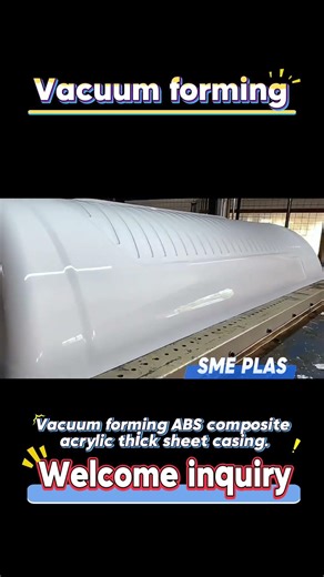 Vacuum forming ABS composite acrylic thick sheet casing.#vacuumforming #thermoforming #plastic #abs