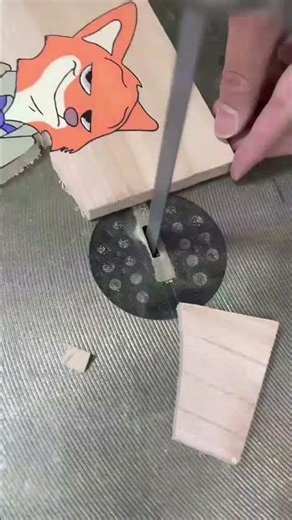Amazing Scroll Saw Skills Creating Disney Character Art #asmr