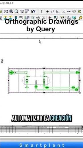 Smartplant Orthographic Drawings by Query Curso Completo