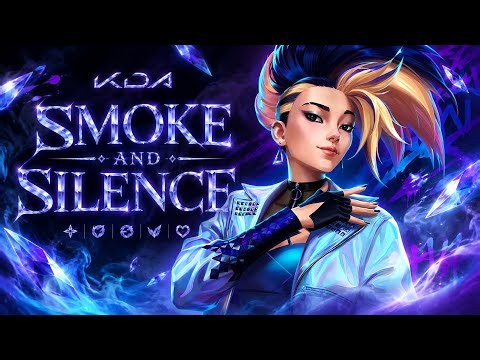 Smoke and Silence (Phonk/Rap) - KDA Akali Theme Song | League Of Legends Fan Song