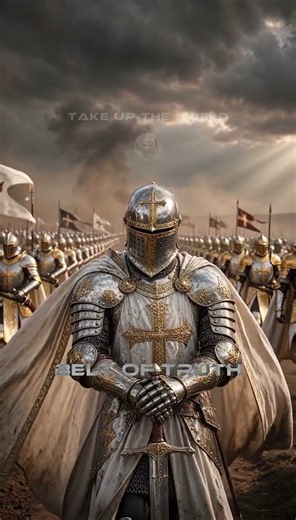 Put on the armor. Stand and hold.