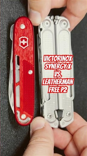 Victorinox Synergy X vs. Leatherman Free P2