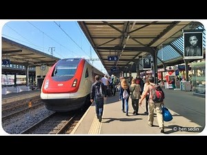 Geneva's main railway station