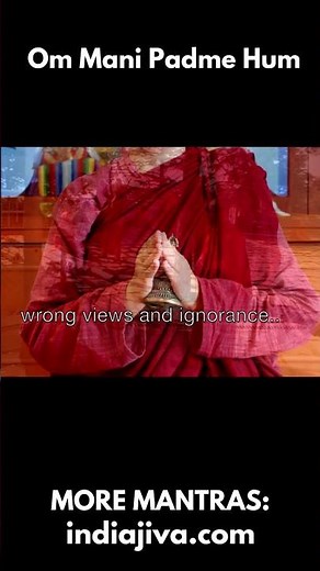 Om Mani Padme Hum - powerful mantra eliminates suffering, anger, and grief