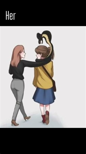 the differnce between me and my friend