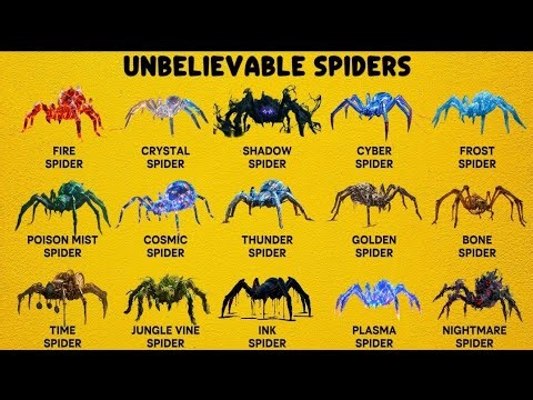 15 Most Unreal Spiders You Could Ever Imagine | Impossible Creatures