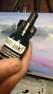 Liquitex Ink on canvas!