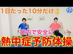 Just these 10 minutes are better than a walk! Safe seated exercises to prevent heatstroke 🔥 [Flam...