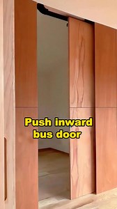 1.9M views · 15K reactions | Bush inward bus door. #hinge #hinges #hardware #kitchencabinet #kitchencabinets #cabinetmaker #kitchen #kitcheninteriors #kitchenrenovation #homedesign #home #aleadhome #diy | aleadhomeus | Facebook