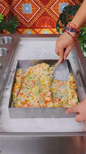 Amazing Rainbow Ice Cream Ideas #shorts #satisfying #icecream