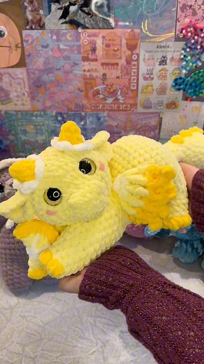 How to Pin Back Plushie Ears 🍋✨ #crochet #plushies #amigurumi | Handmade By Annie