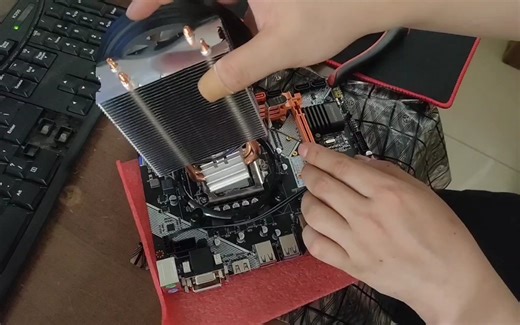 CPU散热器安装拆卸教程，卡扣式 intel amd 超频3红海mini 冰曼 九州风神 酷冷至尊