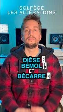 Solfège : les altérations (dièse, bémol, bécarre…)#shorts #solfege #chant #tutochant #coachvocal