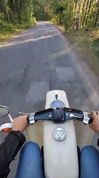 MZ ES 250/2 TROPHY vintage two stroke engine ride