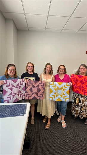 The number one reason I wanted to open a shop is to host classes and events. Truth be told, that’s been a little bumpier to get up and running than I expected, but when @evilolive_quilts and @zahmco ‘s trips to Duluth fell in the same weekend, I couldn’t resist the opportunity. This weekend was our first ever Quilting Rockstar retreat, and, while imperfect, I believe it was also a smashing success! Kate and Katie are amazing educators who brought expertise and grace to their classes, @famorecutl