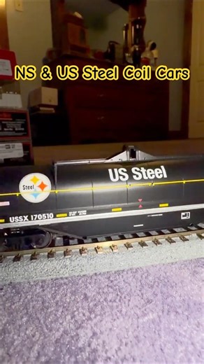 Ho Scale NOrfolk Southern & US Steel Coil Cars From Atlas, Rapido & Intermountain