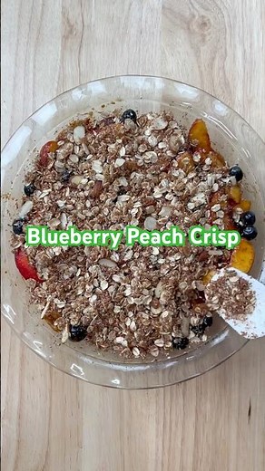 Blueberry Peach Crisp