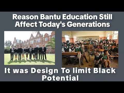 The Bantu Education Act And Why It Still Affects Black Students
