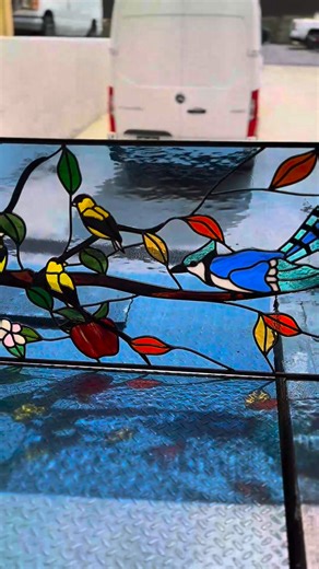 Every stained glass window begins with an idea on paper… then slowly takes shape through sketches, glass cuts, and patient hands. What starts as lines becomes light, and what begins as a sketch becomes art. 🌈 This is the journey , from concept to craft to the final glow. 👉 Save this reel for inspiration & imagine what stained glass could bring into your space. #StainedGlassArt #GlassArt #ArtGlass #GlassDesign #GlassArtwork | Scottish Stained Glass