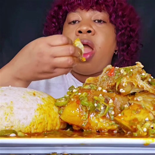 African Food Mukbang Challenge: Spicy ASMR Eating