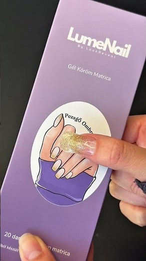 Fresh nails in minutes! ✨ Our UV gel nail stickers give you a flawless, salon-quality look