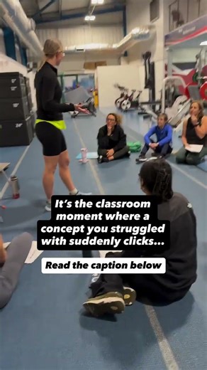 The classroom moment when everything you struggle with, suddenly clicks