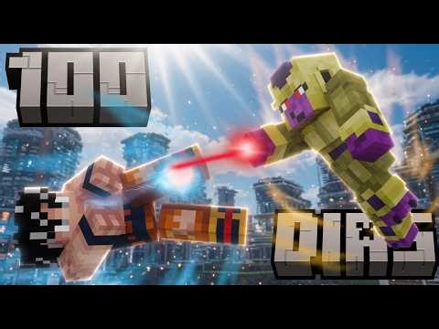 SOBREVIVI 100 DIAS NO DRAGON BALL EVOLUTION PARA MINECRAFT - O FILME