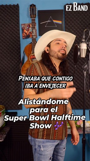 EZ Band | Bad Bunny 🐰 BAILE INOLVIDABLE en Cumbia Norteña 🤠 Alistándome para el Super Bowl Halftime Show 🎶 ¡Que empiece la fiesta! #badbunny... | Instagram
