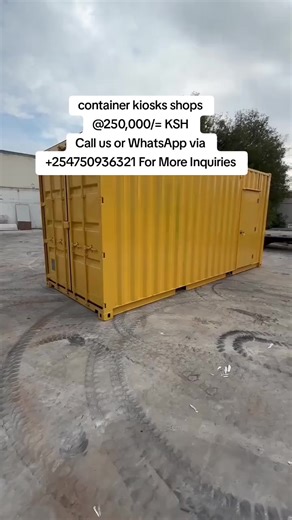 Container Kiosks for Sale in Qatar and Saudi Arabia