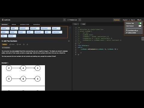 🔴 Big Omega Extension Demo | Best Leetcode Extension | Unlock Company Tags