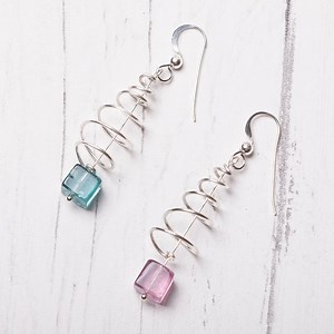 How To Make Christmas Tree Earrings