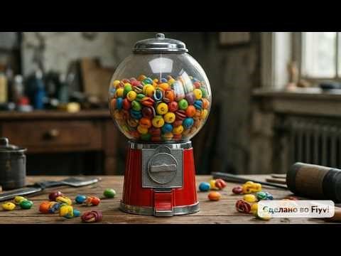 Vintage Gumball Machine Restoration #restoration #gumball #fyp
