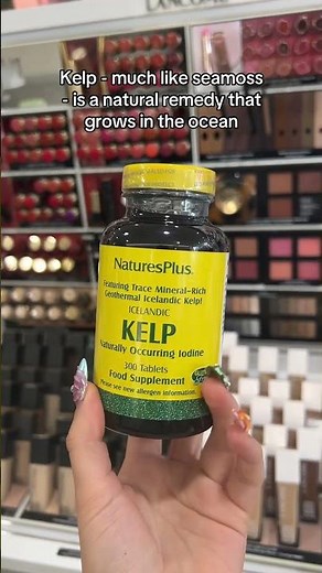 Use Kelp for weight management and hair loss 🌼