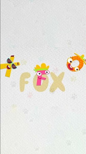 F for FOX | Learn to Read with ABC Animals #abcd